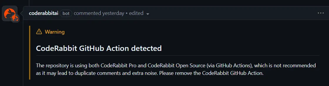 Configuration Issues by CodeRabbit